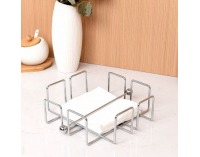 Stojan na servítky Palino - strieborná