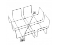 Stojan na servítky Palino - strieborná