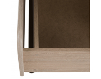 Jednolôžková posteľ (váľanda) s úložným priestorom Pamir - dub sonoma / sivá