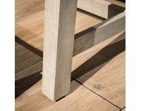 Záhradný nábytok Parven - béžová / prírodná patina