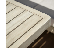 Záhradný nábytok Parven - béžová / prírodná patina