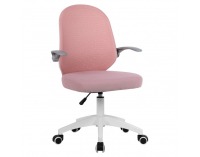 Kancelárske kreslo Pastura - ružová / biela
