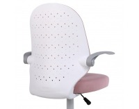 Kancelárske kreslo Pastura - ružová / biela