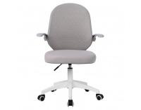 Kancelárske kreslo Pastura - sivá / biela