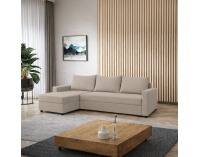 Rohová sedačka s rozkladom Paulita New L/P - béžová