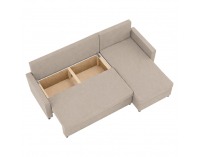 Rohová sedačka s rozkladom Paulita New L/P - béžová