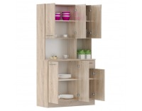 Šesťdverový kredenc Pelion New - dub sonoma