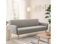 Rozkladacia pohovka Permol - sivá