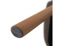 Jedálenské kreslo Petrus - hnedá / buk