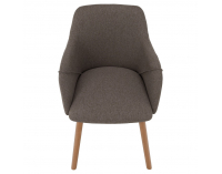 Jedálenské kreslo Petrus - hnedá / buk