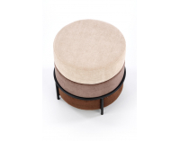 Taburetka Picolo - hnedá / čierna