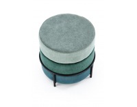 Taburetka Picolo - zelená / čierna