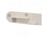 Polica Piga 130 - kašmír / dub craft zlatý / sivá