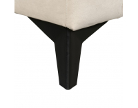 Čalúnená jednolôžková posteľ (váľanda) Pigo - béžová