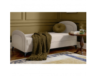 Čalúnená jednolôžková posteľ (váľanda) Pigo - béžová