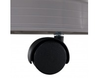 Kaskádový stohovateľný kvetináč (6 ks) Pixelt - sivá