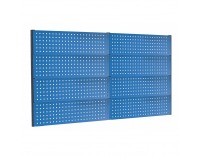 Nadstavba k pracovnému stolu PL03/8T - grafit / modrá