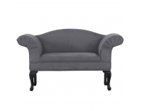 Pohovka Fabricio - sivá / čierna