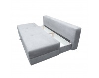 Rozkladacia pohovka s úložným priestorom Doruk - hnedá