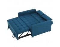 Rozkladacia pohovka Frenka Big Bed - tyrkysová