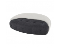 Pohovka Vildan - čierna / biela / svetlosivá