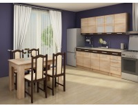 Dolná rohová kuchynská skrinka Polo S30OZ P - sonoma svetlá