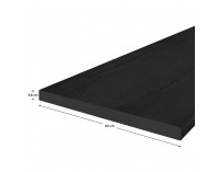 Pracovná doska PD 3,8 cm - čierny vulkán