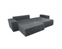 Rohová sedačka s rozkladom Prema Roh Uni L/P - sivá