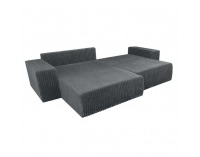 Rohová sedačka s rozkladom Prema Roh Uni L/P - sivá