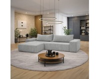 Rohová sedačka s rozkladom Prema Roh Uni L/P - svetlosivá