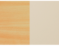 Lavica do kuchyne ZKU-02 - buk / béžová ekokoža