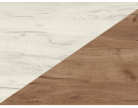 TV stolík Hugo HUG-09 - craft biely / craft tobaco