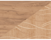 Jedálenská stolička A - craft zlatý / šenil monaco