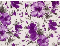 Rozkladacie kreslo Gaučo 80 - kvety (Marakes 2383)