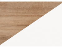 Komoda Allesia - dub sonoma / biela