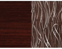 Rohový jedálenský set ZKU-01/A L/P - wenge / šenil safari