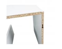 Príručný stolík Volker - biela