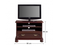 Rustikálny TV stolík Anita - bawaria