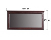 Rustikálne zrkadlo na stenu Anita - bawaria