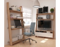 Konferenčný stolík Rack RAC-02 - sonoma svetlá