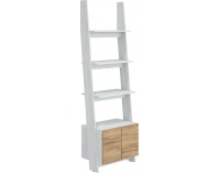 Regál Rack RAC-04 - craft biely / craft zlatý