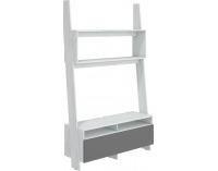 TV stolík Rack RAC-09 - craft biely / grafit