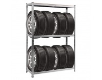 Stojan na pneumatiky Radel New - sivá