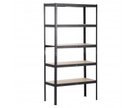 Regál Radman - dub / čierna