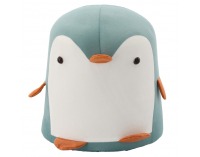 Taburet v tvare tučniaka Raino - modrá / biela