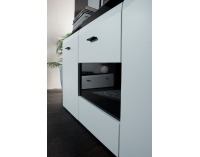 Komoda Rake SB - čierna / biela