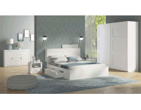 Spálňová zostava Ramiak - biela