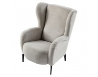 Kreslo (ušiak) Ramon - béžovosivá (taupe)