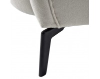 Kreslo (ušiak) Ramon - béžovosivá (taupe)