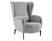 Kreslo (ušiak) Ramon - sivá